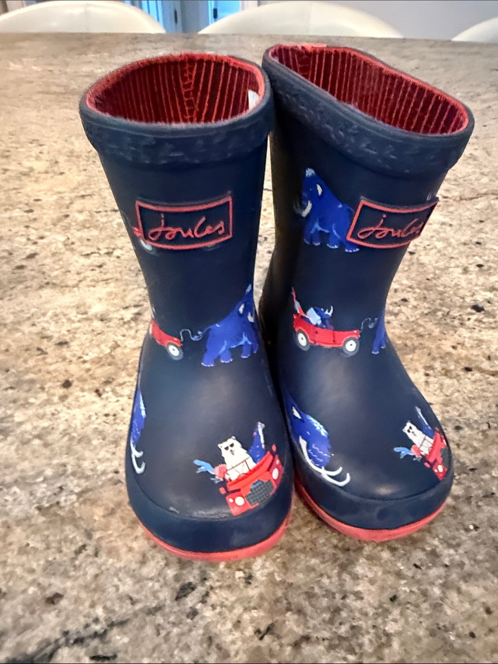 Kids Rain Boots with Animal Print